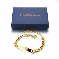 CoolDream Bracelet for Women Men Can Engrave, Comfort Fit Bracelet with Delicate Brand Packaging